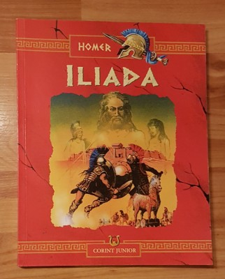 Iliada de Homer Corint Junior, Ilustratii Walter Riess foto