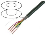 Cablu Ecranat 2x0.14mm2 PVC Gri 49V