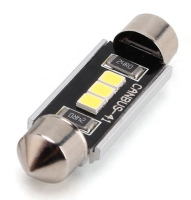 Led Auto Sofit 41MM Canbus 3 Smd 2835 - Super Bright BTLE1284-41mm 974359 foto