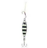 Lingurita oscilanta Ryuji Zuby 43mm 15gr Zebra Glow