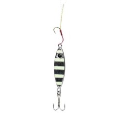 Lingurita oscilanta Ryuji Zuby 32mm 6.6gr Zebra Glow