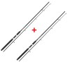 Set x 2 lansete 2,4 M/2 segmente/2,0 lbs. Carp Stalker - NGT, Lansete Crap