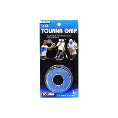 Overgrip Tourna Blue, XXL, 3 bucati foto