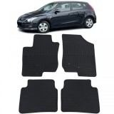 Set Premium de Covorase din Cauciuc Negru pentru Hyundai i30 GD 11-16 Performance AutoTuning