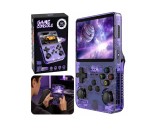 Mini consola de jocuri portabila retro Mini R36S, 21.000 IPS, 3,5 inch, violet, Lean 30724