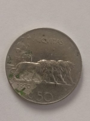 50 centesimi 1920 foto