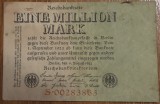 1 milion mark 1923, unifață, Germania