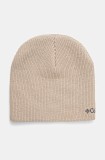 Columbia caciula culoarea bej, din tricot gros