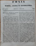 Cumpara ieftin Foaia pentru minte , inima si literatura , nr. 5 si 6 , 1856