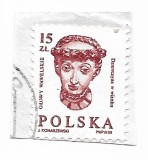 Polonia - Capete Wawel, 1988 - obliterat