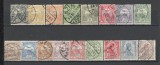Ungaria.1908 Turul si Imparatul Franz Josef filigran 6 SU.28, Stampilat