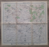Bailestii// harta Serviciul Geografic al Armatei 1939