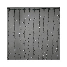Perdea Luminoasa 494 LED-uri Alb Rece