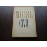 RECURSUL CIVIL - ALEXANDRU VELESCU