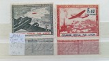 1941 France timb.ptr. curierYT=2-3 cu vin. 2 val MLH