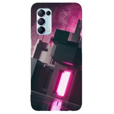 Husa compatibila cu Oppo Find X2 model Pink Entrance, Silicon, TPU, Viceversa foto