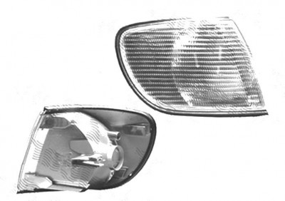 Lampa semnalizare fata Audi A6 (C4), 07.1994-10.1997, fata, Dreapta, PY21W; alb; cu soclu pozitie, TYC foto