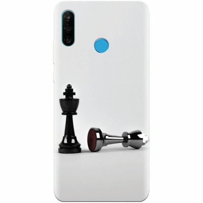 Husa silicon pentru Huawei P30 Lite, Chess foto