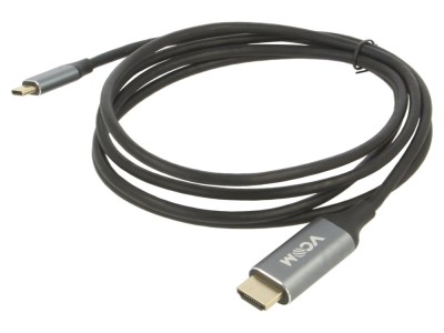 Cablu adaptor HDMI USB C aurit 1,8m foto