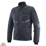 Geaca (jacheta) barbati pentru scuter - motocicleta Touring/Adventure Ixon All season model M-Skeid MS culoare: navy (albastru) (geaca laminata; water