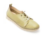 Cumpara ieftin Pantofi SHOOZY verzi, EV2813, din piele naturala