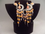 Set bijuterii peruvian cu pietre caramizii