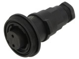 Conector Circular Mamă BULGIN PXV0737/S 2 PIN 12A 277V IP68 IP69K 6-8mm