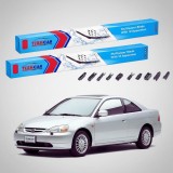 Cumpara ieftin Ștergătoare Honda Civic VII EM2 Coupe 2001-2004 | Set Față Flat Premium &ndash; TeamCar&reg;