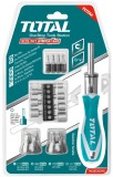 Cumpara ieftin Set 24 surubelnite cu clichet TOTAL