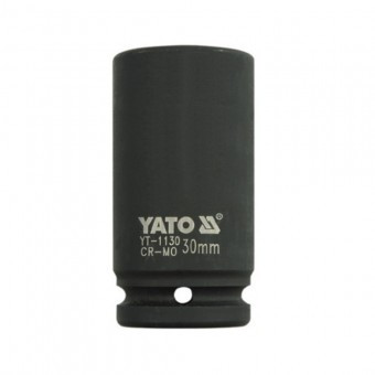 Cheie de impact Yato YT-1130, dimensiune 30 mm, prindere 3/4&rdquo;, lunga