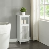 Dulap mediu baie Karls&oslash;y 80x30x28cm alb [en.casa] HausGarden Leisure, [en.casa]