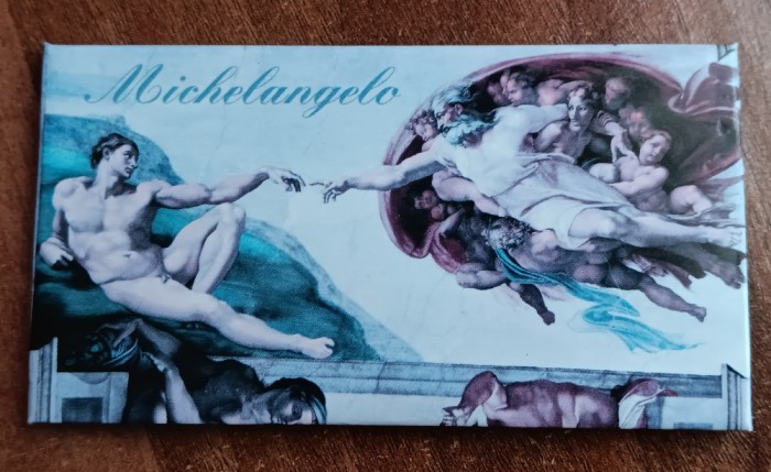 D2 - Magnet frigider - tematica arta - pictura - 3