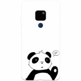 Husa silicon pentru Huawei Mate 20, Panda Cellphone