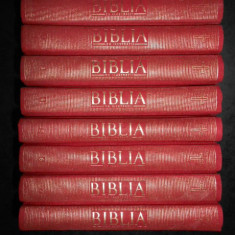 BIBLIA CU ILUSTRATII 8 volume (2011, Editia Bartolomeu Valeriu Anania)