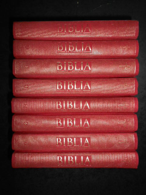 BIBLIA CU ILUSTRATII 8 volume (2011, Editia Bartolomeu Valeriu Anania)