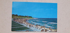 Eforie Sud - plaja - vedere circulata 1974 foto