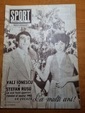 Sport decembrie 1982-universitatea craiova printre fruntasele fotbalului,balaci