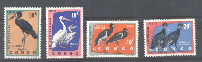 Congo 1963 Birds, MNH AE.198