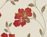 Tapet hartie, model floral, AS Creation Atlanta 944293, 10 x 0.53 m