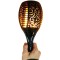Torta LED cu panou solar, efect de flacara, design oriental, 79cm inaltime