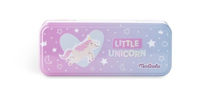 MARTINELIA LITTLE UNICORN TRUSA DE MACHIAJ IN CUTIE DE METAL CU 3 COMPARTIMENTE foto