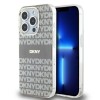 Husa iPhone 15 Pro Max - DKNY IML Mono &amp; Stripe MagSafe (DKHMP15XHRHSEE) - Beige