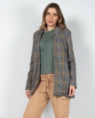 Blazer in carouri 23ITT01001 foto