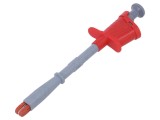 Clips Măsurare Crocodil ELECTRO-PJP 20A Roșu 1000V 4mm Cod 6009-IEC-R