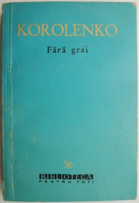 Fara grai &amp;ndash; V. g. Korolenko foto