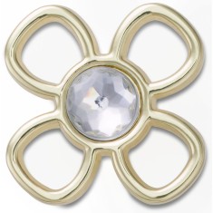 Jibbitz Crocs Cutout Gold Flower