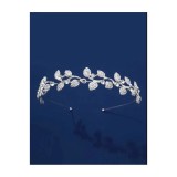 Cumpara ieftin Diadema (Coronita) Mireasa cu Strasuri , tip Frunza-97987