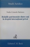RELATIILE PATRIMONIALE DINTRE SOTI IN DREPTUL INTERNATIONAL PRIVAT-NADIA CERASELA DARIESCU-251554