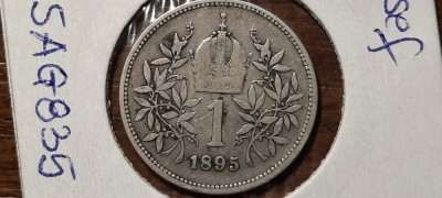 AUSTRIA 1 CORONA 1895 foto