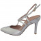 Pantofi dama, din piele naturala, Tamaris, 1-29611-22-18-10, argintiu